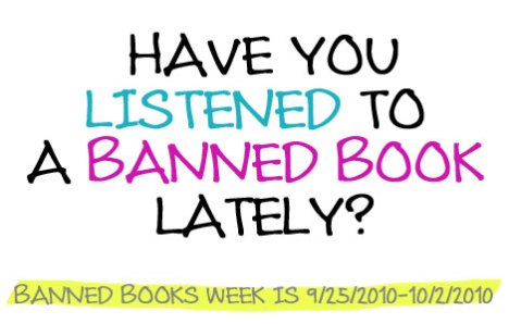 have you listened to a banned book lately?